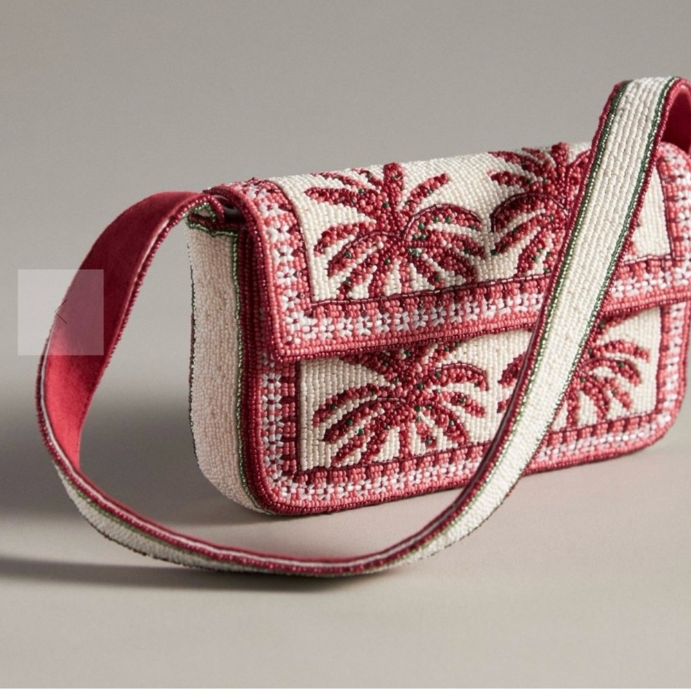 Anthropologie Fiona Beaded Bag - NWT